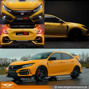 Honda Civic Type R Body Kit (Front+Back Bumper) Model 2016-2021