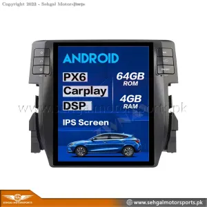 Honda Civic Tesla Px6 4x64 Gb Model 2016-2021