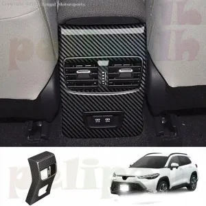 Toyota Cross Carbon Fiber Rear Air Condition Vent Panel Trim 2022-2023
