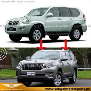 Prado FJ120 Front Conversion China (Model 2002-2008) Unpainted