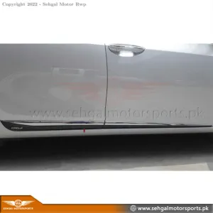 Toyota Corolla Door Molding Chrome Model 2018