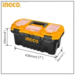 Ingco Plastic Tool Box 17″