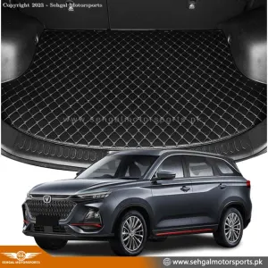 Changan Oshan X7 7D Eco Trunk Mat Black with Black Stitch Model 2021-2022