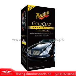 Meguiars Gold Class Carnauba Plus Premium Liquid Wax G7016 473ml