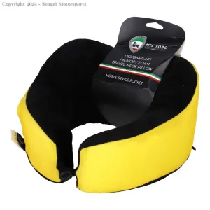 Mia Toro Travel Neck Rest Cushion ( 100% Memory Foam )