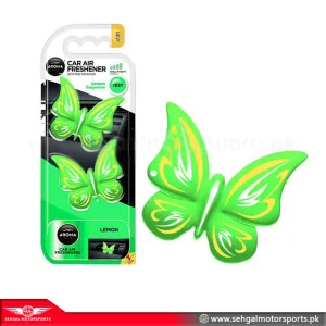 Aroma Butterfly Car Air Freshener Lemon
