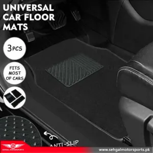 Universal Carpet Floor Mat Mix Color 3Pcs