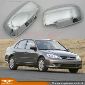 Honda Civic Side Mirror Cover Chrome Model 2004