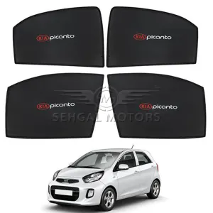 Kia Picanto Sunshade With Logo Model 2019-2021