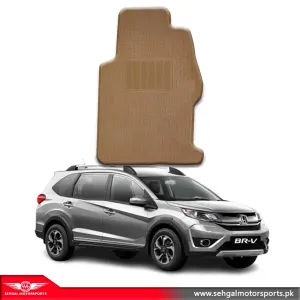 Honda BRV Rubber Floor Mat Beige Model 2017-2020