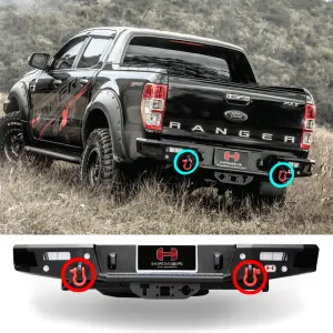Toyota Hilux Revo Tow Bar and Hooks Thailand Model 2017-2021