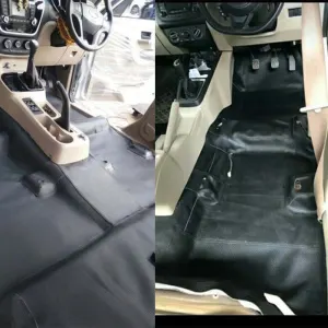 Toyota Passo Floor Matting Nilux Black Stitched Model 2016-2018