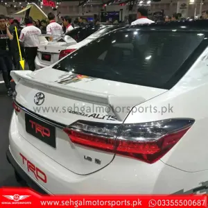 Toyota Corolla TRD  Spoiler Unpainted Model 2014-2017