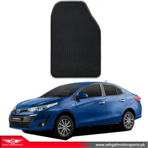 Toyota Yaris Rubber Floor Mat Black Model 2019-2022