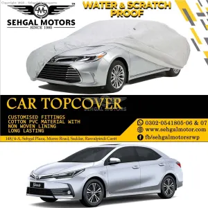 Toyota Corolla X, City, Civic Top Cover Blanket Fabric Model 2018-2023