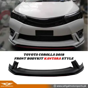 Corolla Front Body Kit (Kantara) Model 2018 Unpainted