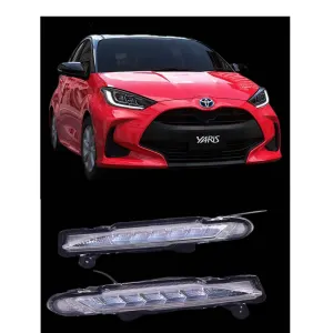 Toyota Yaris OEM Style Front Bumper Drl Light - Model 2020-2021