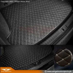 BAIC BJ40 7D Eco Trunk Mat Black With Black Stitch Model 2022