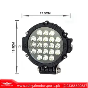 63W High Power LED (21x 3W Spot light) White