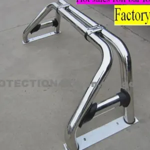 Toyota Hilux Stainless Steel Double Roll Sports Bar (K041A)- Model 2016-2021