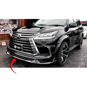 Lexus LX 570 Front Body Kit / Lip (Black) 2016-2021