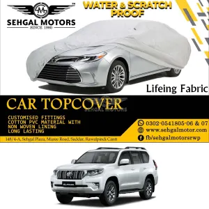Toyota Prado Fj150 Top Cover Lifeing Fabric Model 2009-2018