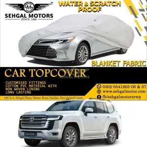 Toyota Fj200 Land Cruiser Top Cover Blanket Fabric Model 1990-2021