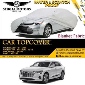 Audi E-Tron Top Cover Blanket Fabric Model 2014-2017