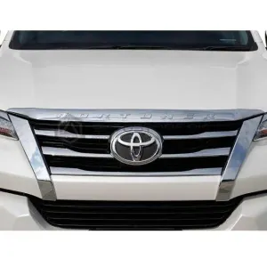 Toyota Fortuner Hood Chrome Garnish - Model 2016-2021