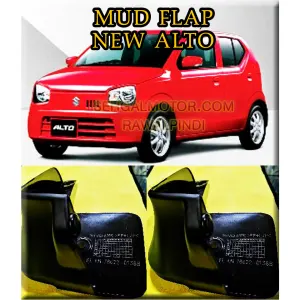 Suzuki alto Mud Flap White Model 2019-2021