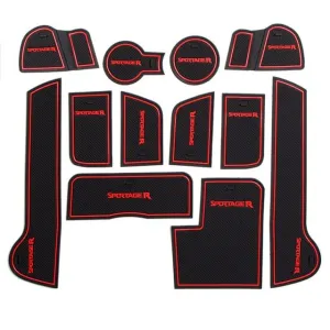 KIA Sportage Interior Protection Mats Black - Model 2019-2021
