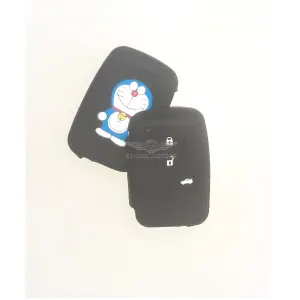 Toyota Prius / Aqua PVC Silicone Protection Key Cover With Doremon Logo