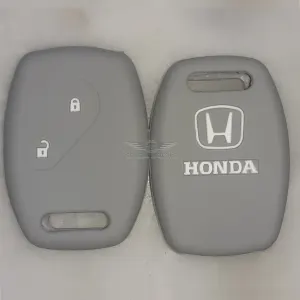 Honda City / Honda Civic Reborn / Honda CL9 PVC Silicone Protection Key Cover Gray