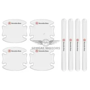 Mercedes Transparent Door Handle & Bowl Protector (8pcs)