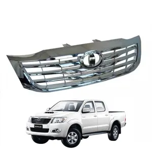 Toyota Hilux Vigo Champ Front Grill Chrome/D.Gray Model 2009-2012
