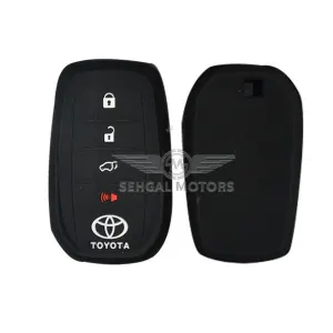 Toyota Fortuner New Silicon Protection Key Cover Push Start Model 2017-2021