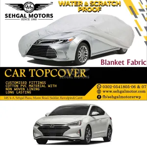 Hyundai Elantra Top Cover Blanket Fabric Model 2020-2021
