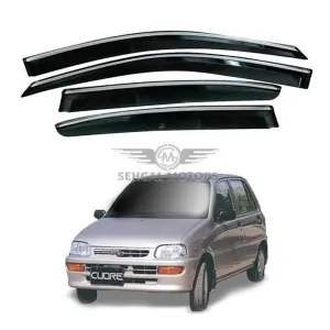 Daihatsu Coure Air Press/Sun Visor With Chrome Model 2002-2012