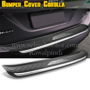 Toyota Corolla Trunk Bumper Protector Black - Model 2016-2021