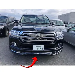 Toyota Land Cruiser FJ200 Front Body Kit / Lip Modellista (Black) 2016-2021