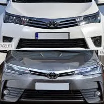 Toyota Corolla 2017 conversion into Corolla X 2023