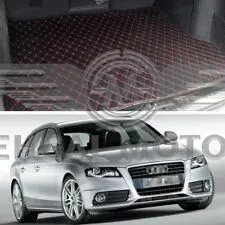 Audi A4 7D Eco Trunk Mat Black With Black Stitch Model 2016-2018