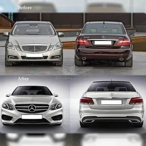 Mercedes-Benz Face Uplift W212 Conversion in 2017