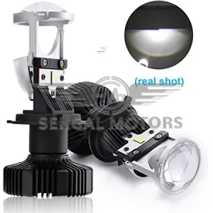 T9 LED/SMD Projector Lens 6000k White - H4
