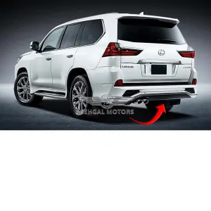 Lexus LX 570 Back Body Kit / Lip (White) Model 2017-2021