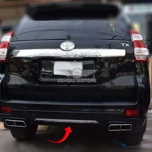 Toyota Prado FJ150 Back Body Kit / Lip Dual Exhaust (White) 2012-2014
