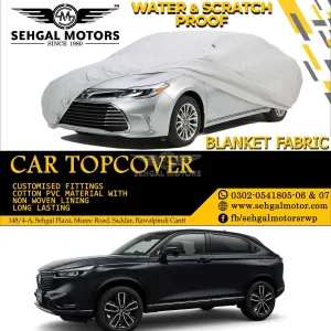 Honda Vezel Top Cover Blanket Fabric Model 2013-2022