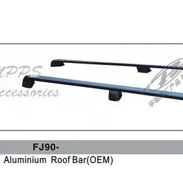 Toyota Prado FJ90 Roof Rail Black Model 1996-2002