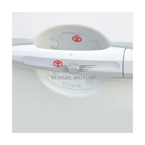 Toyota Transparent Door Handle & Bowl Protector (8pcs)