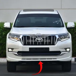Toyota Prado FJ150 Front Body Kit / Lip GT Style (White) 2017-2021